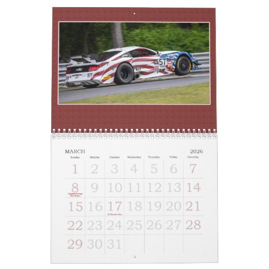 Dans le calendrier Track (Mar 2026)