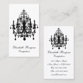 Dans le carte de visite de ~ de lustre d'amour (Devant / Derrière)