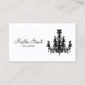 Dans le carte de visite de lustre d'amour (Devant)