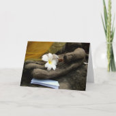 Dans le Carte pour notes de la main de Bouddha (Devant)