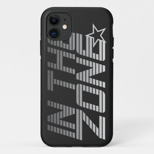 DANS le coque iphone de coutume de ZONE (Dos)