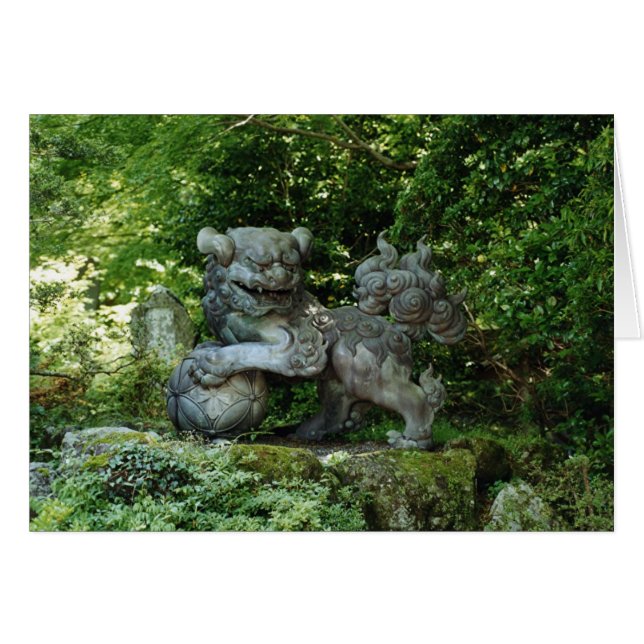 Dans le jardin de thé (Devant horizontal)