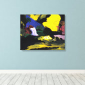 Dans Le Jardin Priant Jésus Toile Imprimer (Insitu (Plancher de Bois))