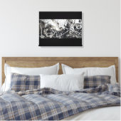 dans le jardin toile enveloppée (Insitu(Chambre))