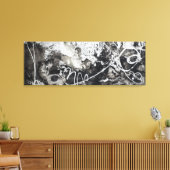 dans le jardin toile enveloppée (Insitu(Salon))