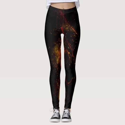 Dans le Leggings foncé (Devant)