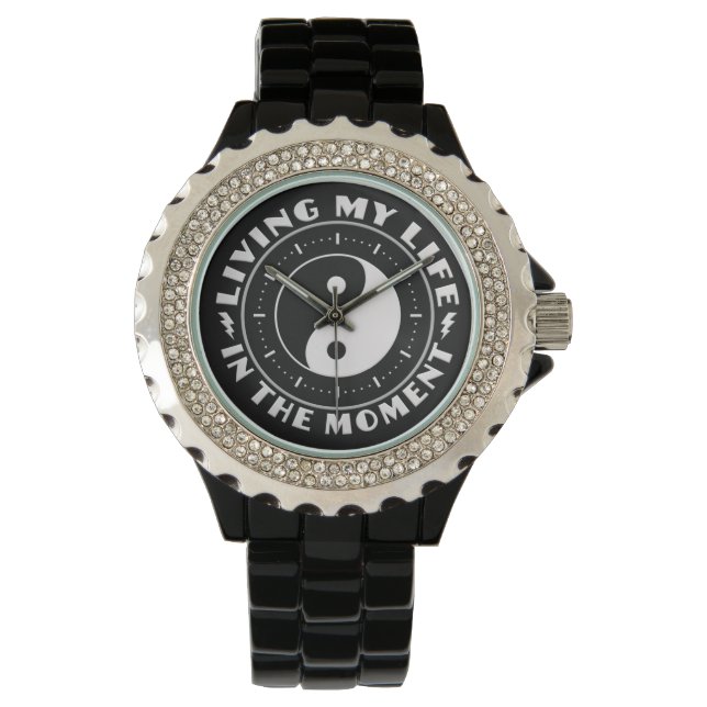 DANS LE MOMENT montres personnalisées (devant)