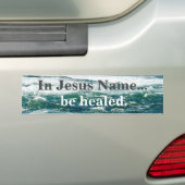 DANS LE NOM DE JÉSUS BUMPER STICKER (En voiture)
