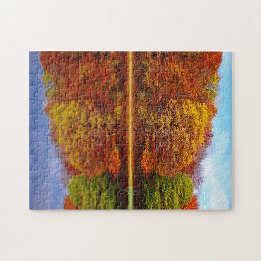 Dans Le Pays D'Automne Jigsaw Puzzle (Horizontal)