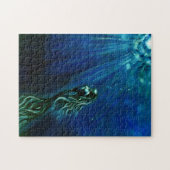 Dans le puzzle de sirène légère (Horizontal)