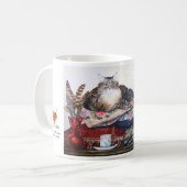 Dans le recouvrement de la tasse de luxe (Devant gauche)