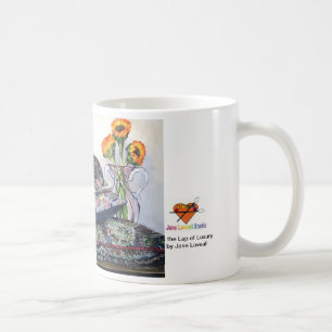 Dans le recouvrement de la tasse de luxe