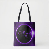 dans le soleil violet - sac fourre-tout (Devant)