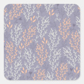 Dans le Sticker rond classique de Foliage Nature (Devant)