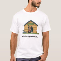 Dans le T-shirt de chenil