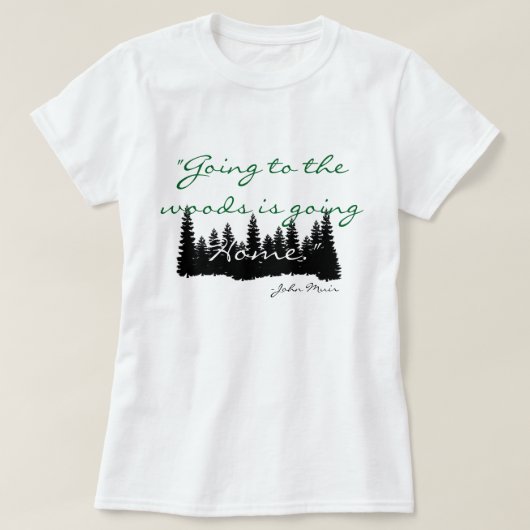 Dans le T-shirt en bois (Design devant)