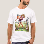 Dans Le T-shirt Golf Rough (Devant)