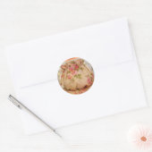 Dans le thé rose Cosy 2 Stickers (Enveloppe)