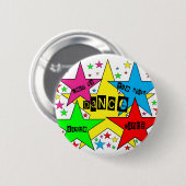 Dans (lek naar de sterren) Button (Voorkant /achterkant)