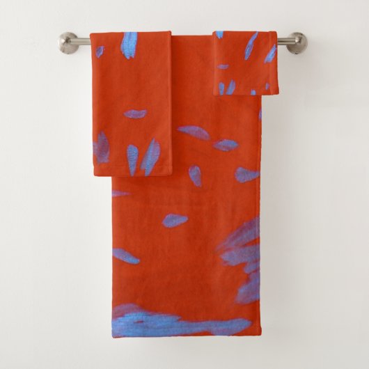 Dans L'Ensemble De Serviettes De Bain Volcano (En situation)