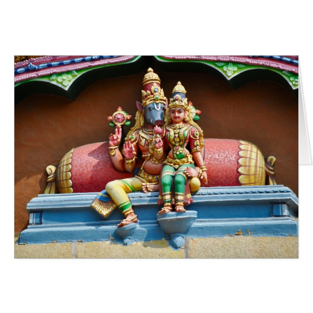 Dans les bras de Vishnu (Devant horizontal)