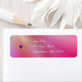 Dans les Étiquettes de adresse de Splendor Radiant (En situation)