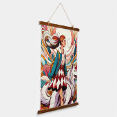 Dans les pas de Fool - Tapisserie murale coupée en (Angulaire)