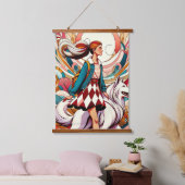 Dans les pas de Fool - Tapisserie murale coupée en (Chambre à coucher)