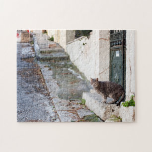 Dans les rues d'Athènes - puzzle