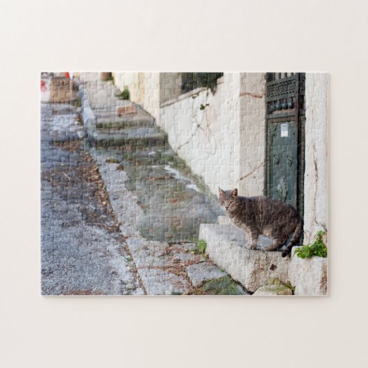 Dans les rues d'Athènes - puzzle (Horizontal)