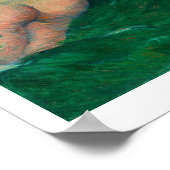 "DANS LES VAGUES" 1889 PAUL GAUGUIN POSTER (Coin)