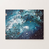 Dans l'espace mystique puzzle (Horizontal)