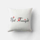 Dans l'humeur - Pas ce soir Oreiller (Verso)