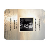 Dans Love Mémoire funéraire Magnet photo (Horizontal)