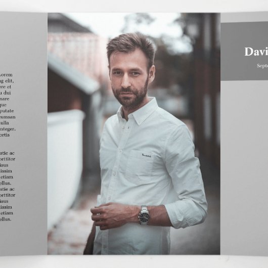 Dans Love Memory Full Photo Memorial Programme (Intérieur au milieu)