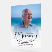 Dans Love Memory Funeral Photo (Angle)