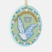 Dans Loving Memory Memorial ornements personnalisé (Droite)