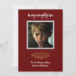 Dans ma carte de Noël de l'ère coquine