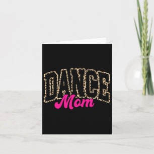 Dans mam luipaard dansen mam leven meisjes vrouwen kaart