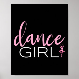 Dans Meisje Dansen Ballerina Ballet Danser Gift Vo Poster