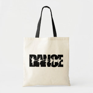 Dans met dansers tote bag