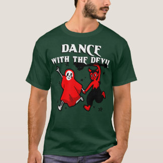 Dans met de duivel t-shirt