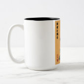 Dans met de Geisha Tweekleurige Koffiemok (Links)