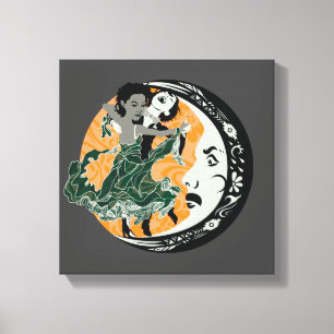dans met je duisternis canvas afdruk