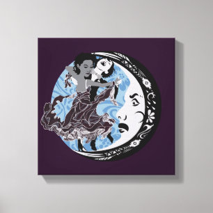 dans met je duisternis canvas afdruk