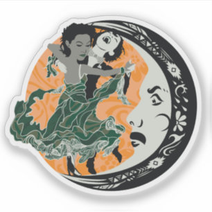 dans met je duisternis sticker