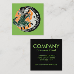 dans met je duisternis vierkante visitekaartje