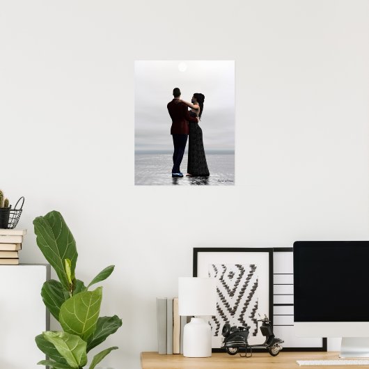 Dans met me Art Print (Thuiskantoor)