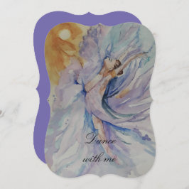 Dans met me Ballerina Kaart