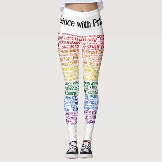 Dans met trots leggings (Voorkant)